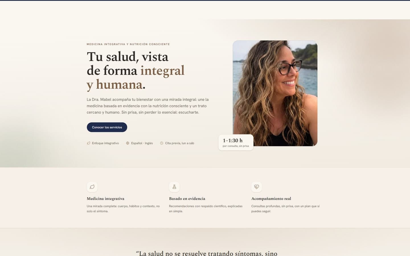 Doctora Mabel: plataforma médica desarrollada por Initec Studio (computadora)